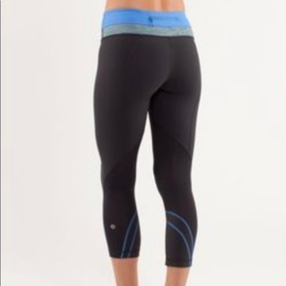 🍋 Lululemon Run Inspire Crop II Leggings - Picture 1 of 7